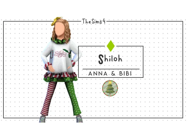 Alpha Shiloh [AnnaBibi] by simsfinds - The Sims 4 Custom Content