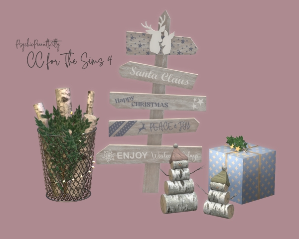 Alpha DECEMBER N3 by psychicpeanutkitty - The Sims 4 Custom Content