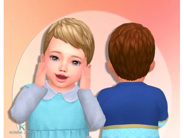 Maxis Match Pixie Hairstyle for Infants - The Sims 4 Custom Content