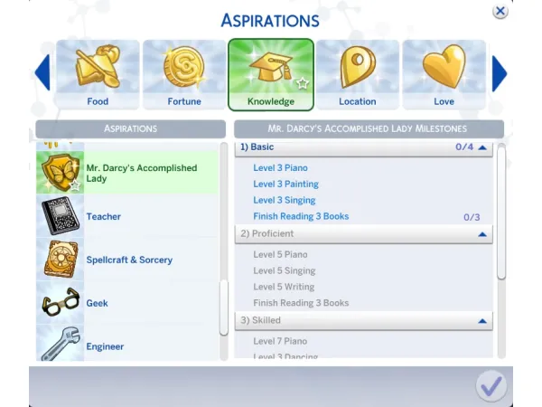 Maxis Match Mr Darcy's Accomplished Lady by annasfanfic - The Sims 4 Custom Content