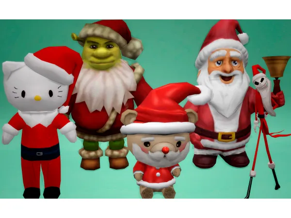 Mix Christmas Feeling Jennisims by simsfinds - The Sims 4 Custom Content