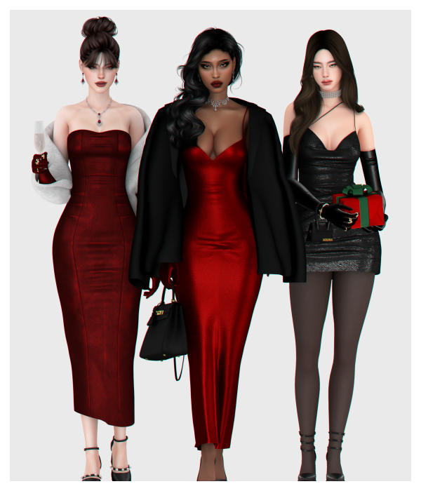 Alpha Classy Bold Collection by simsfinds - The Sims 4 Custom Content