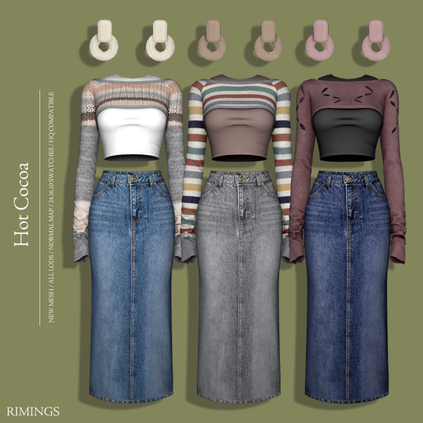 Alpha [RIMINGS] Hot Cocoa by simsfinds - The Sims 4 Custom Content