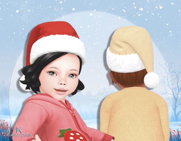 Maxis Match Christmas Hat for Infants by simsfinds - The Sims 4 Custom Content