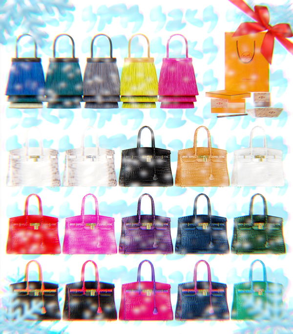 Alpha ADVENT CALENDAR DAY 24 Toupet Fringed Bag FREE GIFT by simsfinds - The Sims 4 Custom Content