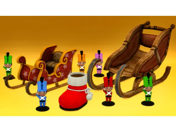 Mix Candy Cane Kisses Jennisims by Jennifer - The Sims 4 Custom Content