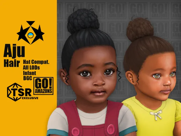 Maxis Match Aju by goamazons - The Sims 4 Custom Content