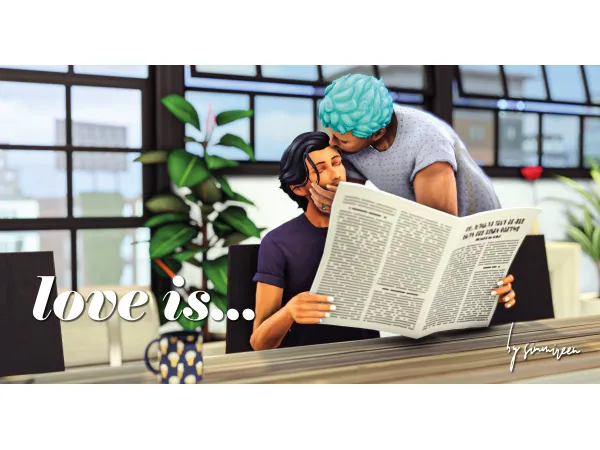 Mix Love is by simmireen - The Sims 4 Custom Content
