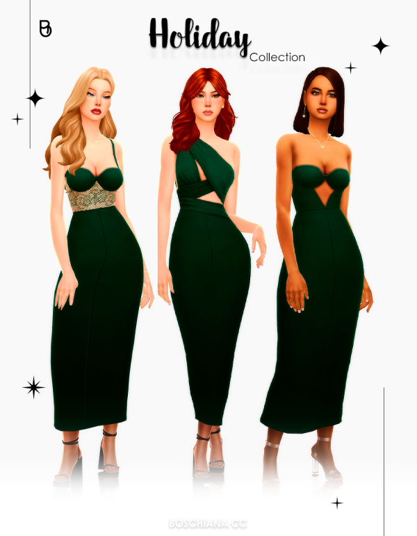 Maxis Match HOLIDAY COLLECTION by simsfinds - The Sims 4 Custom Content