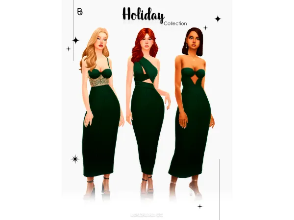 Maxis Match HOLIDAY COLLECTION - The Sims 4 Custom Content