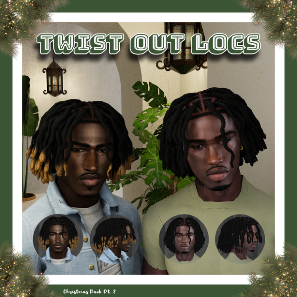 Alpha MERRY CHRISTMAS by simsfinds - The Sims 4 Custom Content