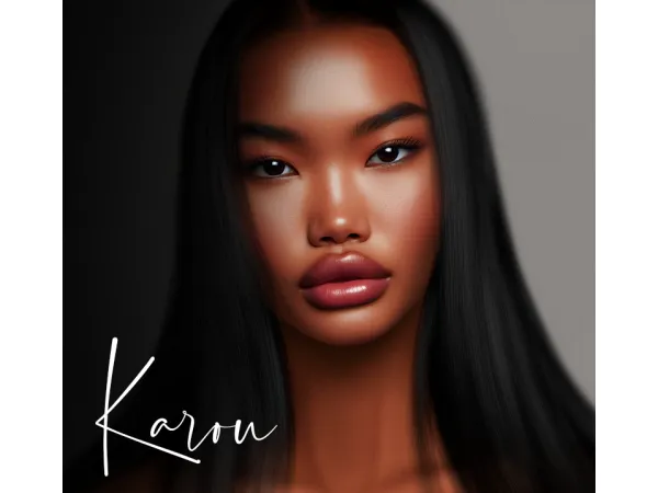 Alpha Karou Skin - The Sims 4 Custom Content