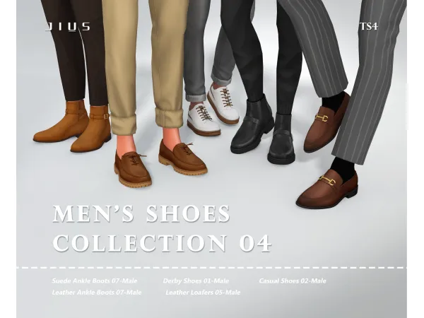 Men's shoes Collection 04 by jiussims