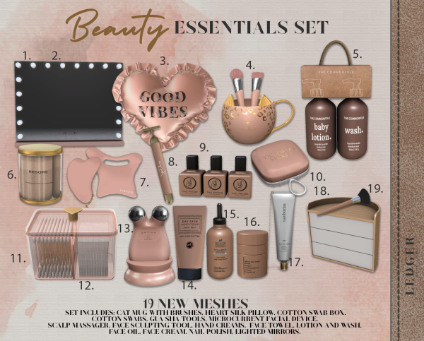 Beauty Essentials by Ledger Atelier
