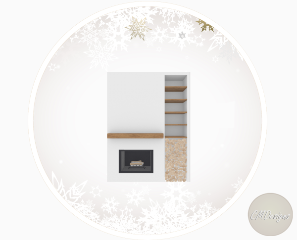 Mix Fireplace [DOWNLOAD] by simsfinds - The Sims 4 Custom Content