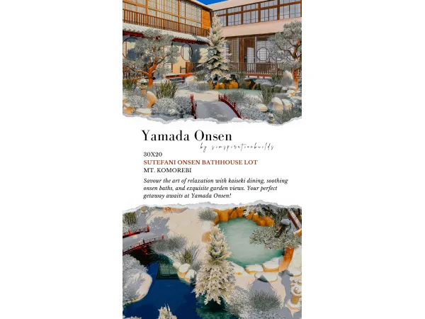Yamada Onsen by simspirationbuilds
