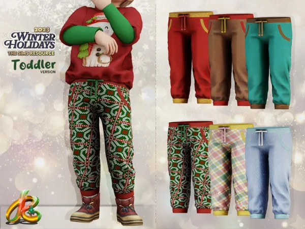 Alpha Bottom 262 TODDLER version - The Sims 4 Custom Content