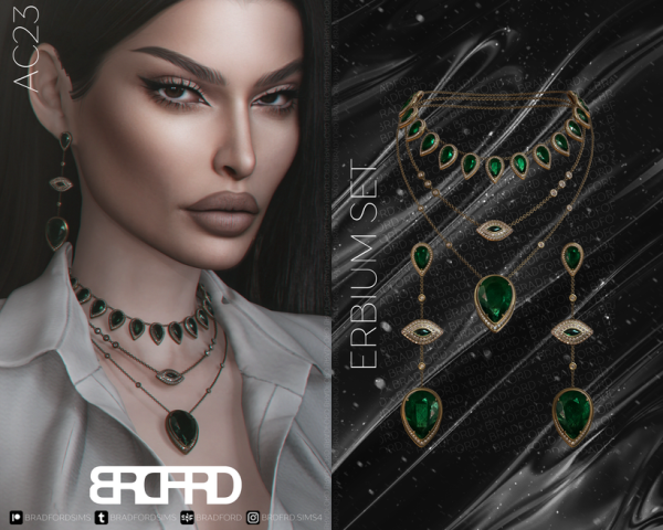 Alpha [AC23 DAY 7] ERBIUM SET GAME EDITION by simsfinds - The Sims 4 Custom Content
