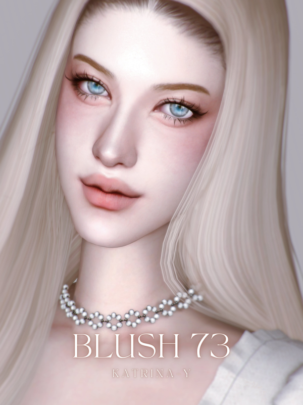 Alpha blush 73 by katrina-y - The Sims 4 Custom Content