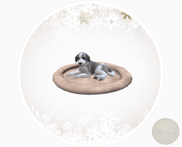 Mix Velvet Pet Bed [DOWNLOAD] by simsfinds - The Sims 4 Custom Content