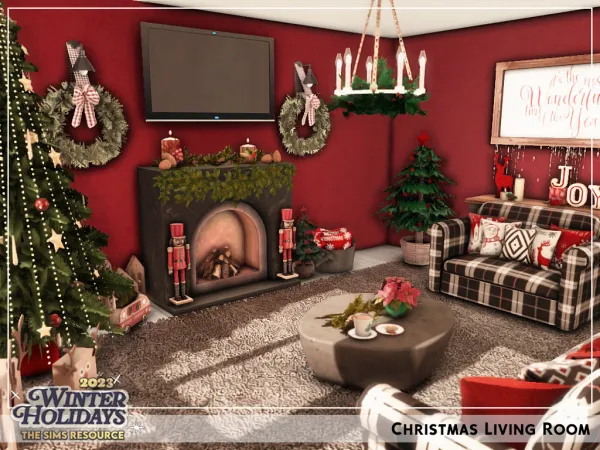 Christmas Living Room