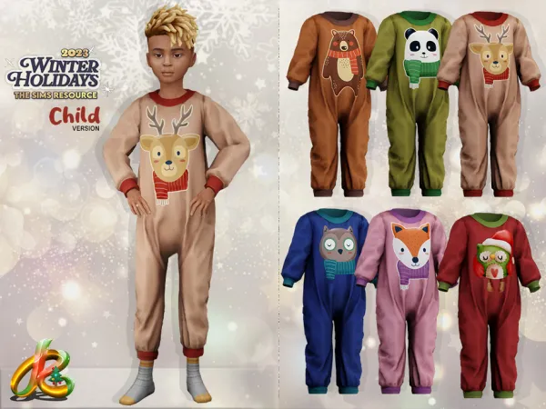 Alpha Jumpsuit 261 CHILD version by robertaplobo - The Sims 4 Custom Content