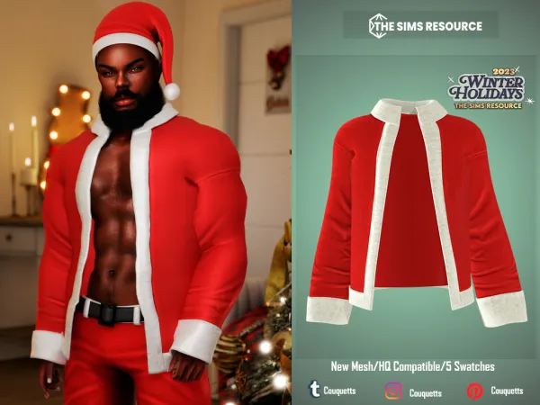 Alpha Santa - The Sims 4 Custom Content