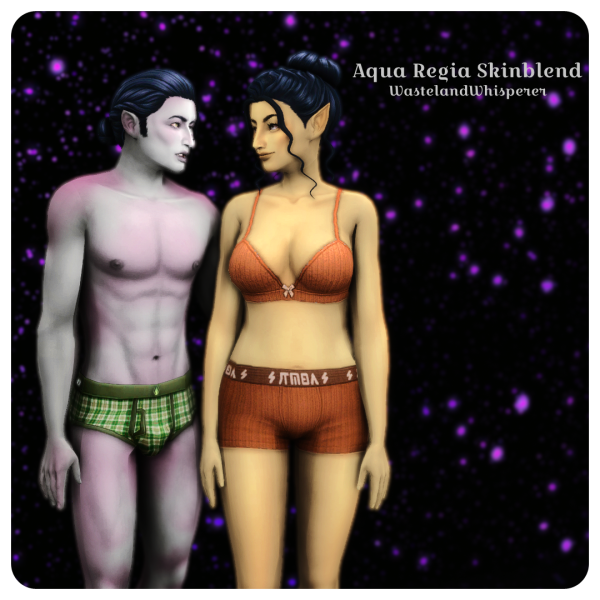 Maxis Match Aqua Regia Skinblend by simsfinds - The Sims 4 Custom Content