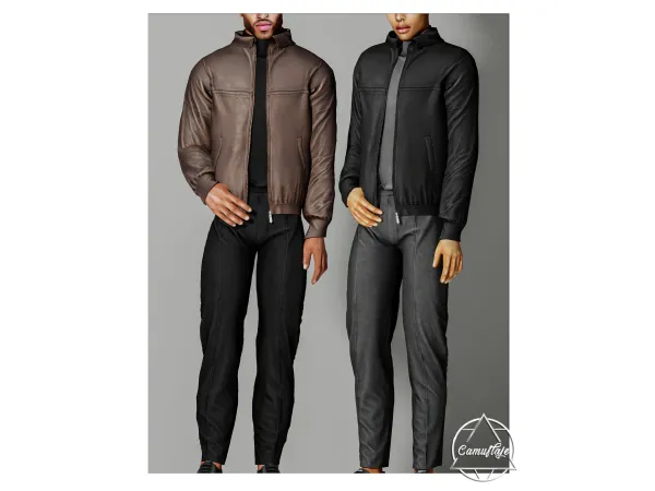Alpha ELEGANT Set (Male) by camuflaje - The Sims 4 Custom Content