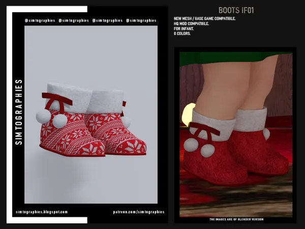 Alpha Boots IF01 - The Sims 4 Custom Content