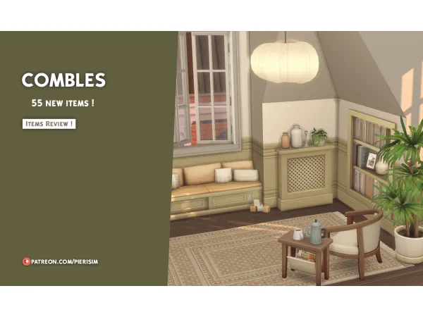 Mix COMBLES by simsfinds - The Sims 4 Custom Content