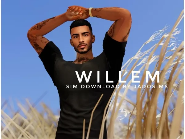 Alpha Willem (Sim Download) - The Sims 4 Custom Content