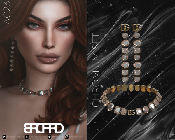 Alpha [AC23 DAY 16] CHROMIUM SET GAME EDITION by simsfinds - The Sims 4 Custom Content