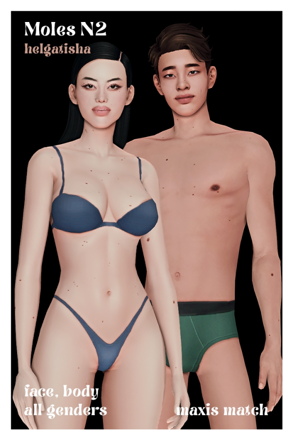 Mix MOLES N2 by simsfinds - The Sims 4 Custom Content