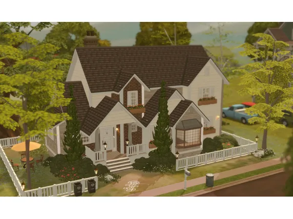 Crescent Lane - The Sims 2 custom content