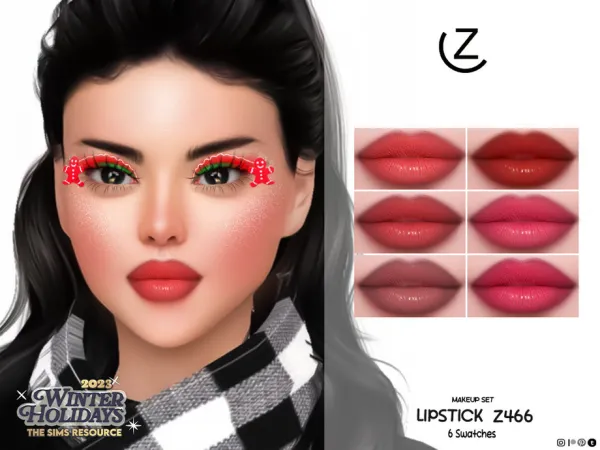 ZENX - LIPSTICK Z466 - LIPSTICK Z467 - HIGHLIGHTER Z17 - BLUSH Z125 - EYESHADOW Z253