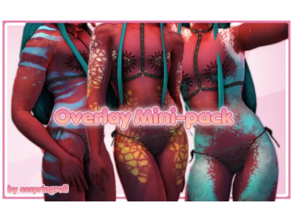 Maxis Match Overlay Minipack - The Sims 4 Custom Content
