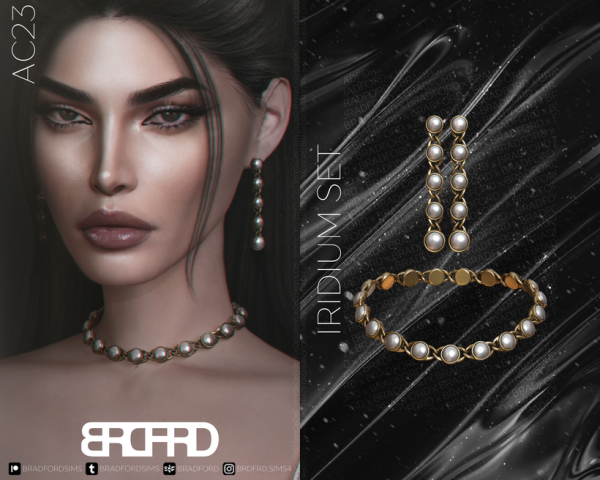 Alpha [AC23 DAY 18] IRIDIUM SET GAME EDITION by simsfinds - The Sims 4 Custom Content