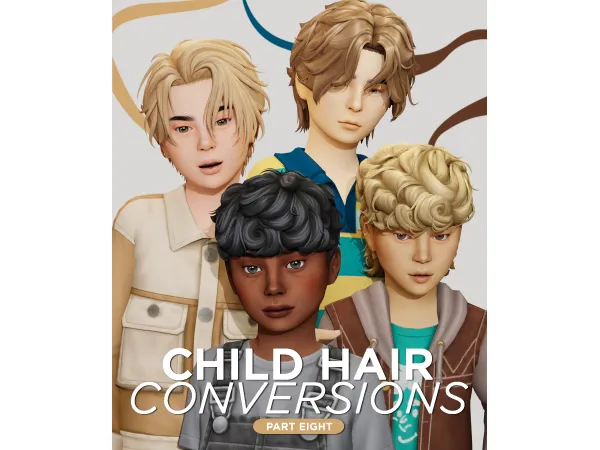 Child Hair Conversions Pt.8 by johnnysims