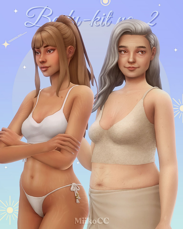 Maxis Match Body kit No2 by simsfinds - The Sims 4 Custom Content