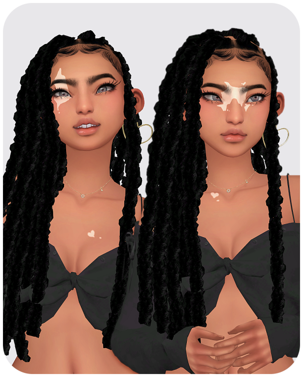 Maxis Match Vitiligo Set No 3 by simsfinds - The Sims 4 Custom Content