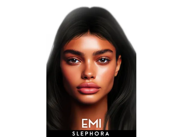 Alpha Emi Skin by SLEPHORA - The Sims 4 Custom Content