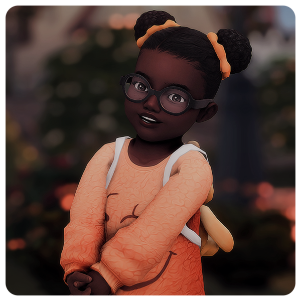 Maxis Match Carry Bears Toddler Backpack Set by simsfinds - The Sims 4 Custom Content