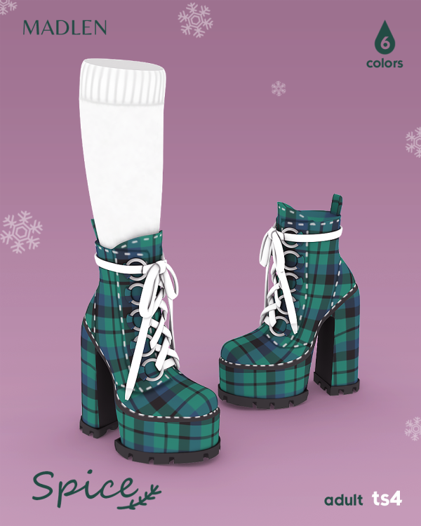 Maxis Match Spice Boots by simsfinds - The Sims 4 Custom Content