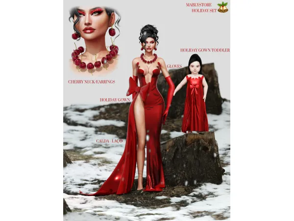 HOLIDAY SET 01 by Mably