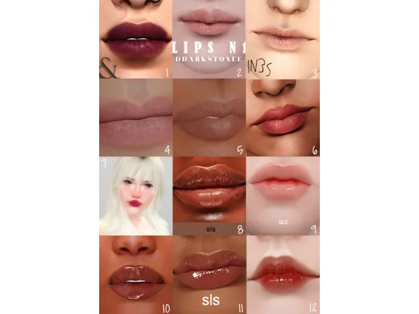 WanderingSims Fave Makeup List - The Sims 3 Custom Content