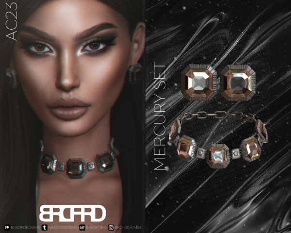 Alpha [AC23 DAY 24] MERCURY SET GAME EDITION by simsfinds - The Sims 4 Custom Content