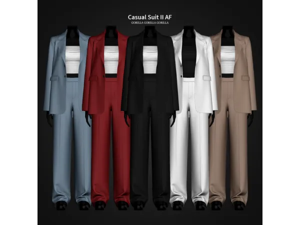Casual Suit II AF by gorillax3