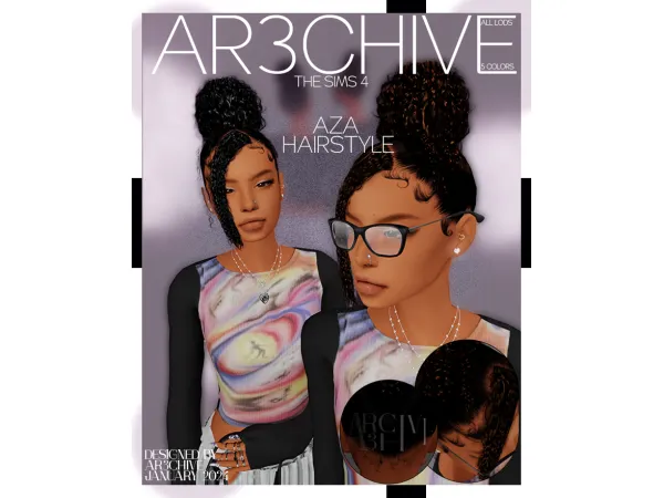 Aza Hairstyle by ar3chive