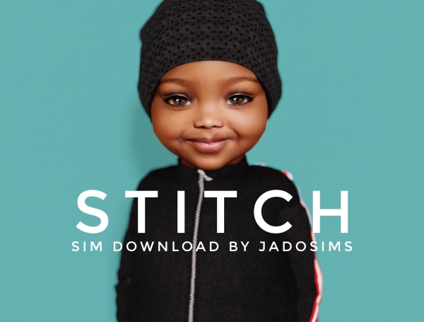 Alpha Stitch (Sim Download) by shopwithflynnn - The Sims 4 Custom Content